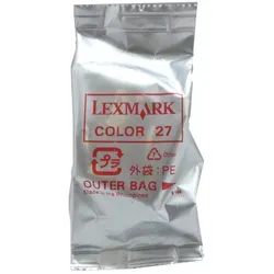 Original Lexmark Tintendruckkopfpatrone 27 farbig für X 1100 1150 Blister