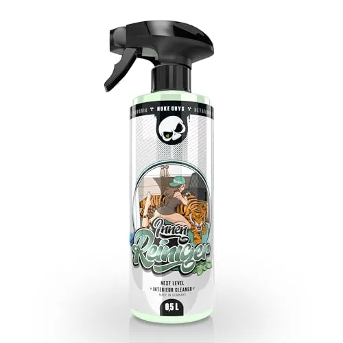 Nuke Guys Auto Innenraumreiniger 500ml | effizienter Innenreiniger für alle Oberflächen im KFZ | gründliche Reinigung von Polster Teppich Textil Kunststoff Leder | Fahrzeug Innenreinigung