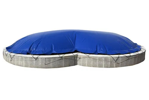 AirDeluxe Aufblasbare Pool-Abdeckplane für Achtform-Pools von AirDeluxe