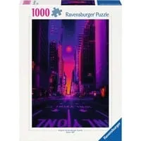 Puzzle New York in Neon 1000 Teile