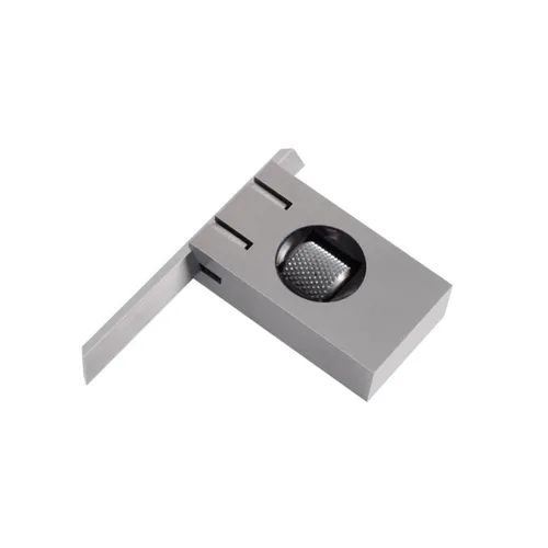 STEINLE 6326 Haarwinkel Anschlagwinkel verstellbar DIN 875/00 INOX 60 x 40 mm