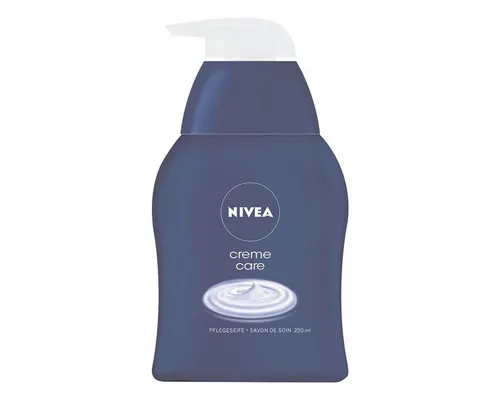 Nivea Flüssigseife Creme Care 250 ml - Handseife »Creme Care« mit mildem Cremeduft, pH-hautneutral und für jeden Hauttyp geeignet, sorgt für ein spürbar weiches Hautgefühl.