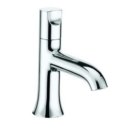 Kludi Standventil Bozz 381160530 chrom - Waschtischarmaturen mit Zylindergriff, energieeffizient und ideal für moderne Badezimmergestaltung.