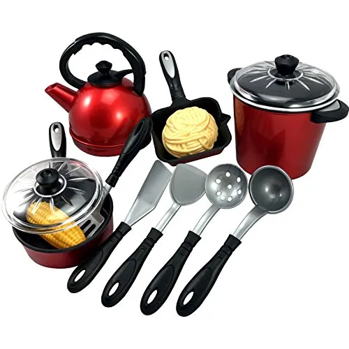 Mehrteiliges Kochset Spielküchen Zubehör - zur Auswahl (Set 2)