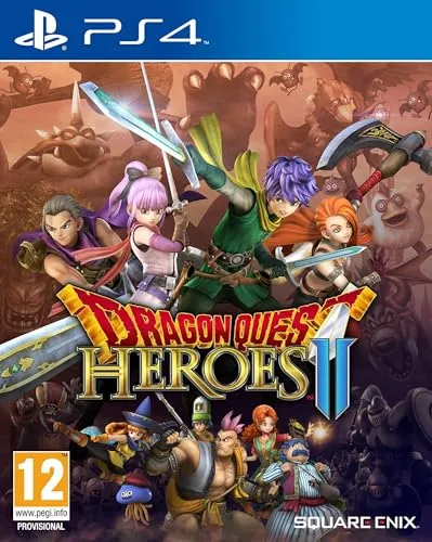 Dragon Quest Heroes 2 PS4 – Abenteuer und Action pur - Spiele für PlayStation 4: Erlebe epische Kämpfe und eine fesselnde Story in Dragon Quest Heroes 2, jetzt im Standard-UK-Format!