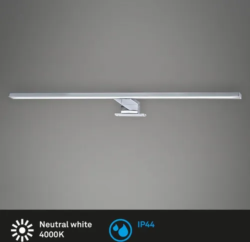 Briloner Leuchten LED Spiegelleuchte DUN - Moderne Spiegelleuchte mit energieeffizienten LEDs, ideal für ein stilvolles Badezimmerambiente.