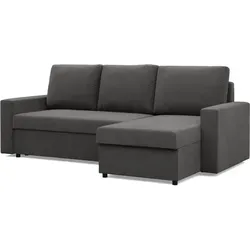 Ecksofa mit Schlaffunktion Neo, Grau von Mebligo