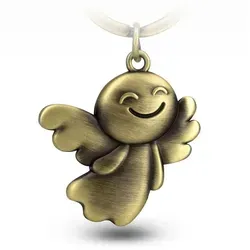 FABACH Schlüsselanhänger Schutzengel Fly in braun von FABACH