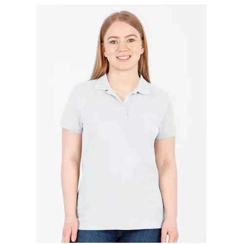 JAKO Freizeit-Polo Organic Pique (Bio-Baumwolle, 200g/m2) weiss Damen, Größe: 44