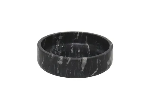 houseproud Dekoschale Pool Schale, ocean black schwarz in schwarz von houseproud