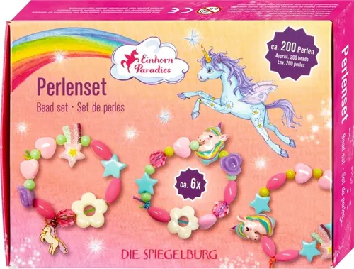 Perlenset - Einhorn-Paradies Die Spiegelburg, 18759 - Einhorn Armband