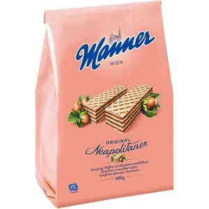 Manner Waffeln Schnitten Original Neapolitaner 400g von Manner