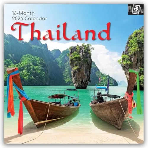 The Gifted Stationery Co. Ltd | Thailand 2026 - 16-Monatskalender - Hochwertiger 16-Monatskalender für 2026, ideal zur Planung und Organisation. Mit ansprechenden Designs und praktischen Monatsübersichten.
