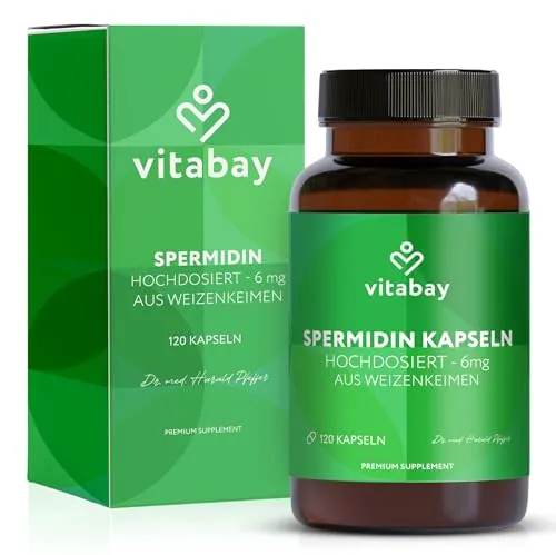 Vitabay Spermidin Kapseln 6mg von vitabay