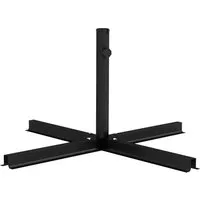 Sonnenschirmständer Schwarz von Outsunny