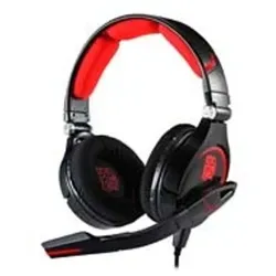 Thermaltake TteSPORTS CRONOS Gaming-Headset - Stereophonisches Gaming-Headset mit ohrumschließendem Design und Neodym-Treibern für herausragenden Klang. Ideal für PC- und Konsolenspiele.