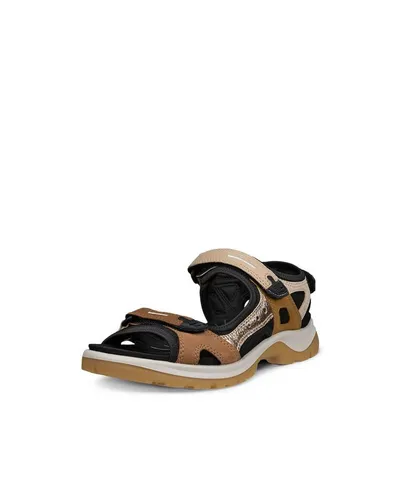 ECCO Sandale Yucatan Leder braun Damen, Größe 36 - Komfortable Performance Sandale für Outdoor-Abenteuer. Hergestellt aus feinem Nubukleder, sorgt für Stabilität und Traktion auf jedem Terrain. Leichtgewichtig und mit Stretch-fit Innenmaterial für angenehmen Tragekomfort.