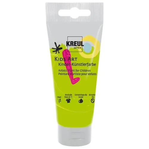 Kreul Kids Art Kinder-Künstlerfarbe Gelbgrün 75ml 100ml/3,72 Euro