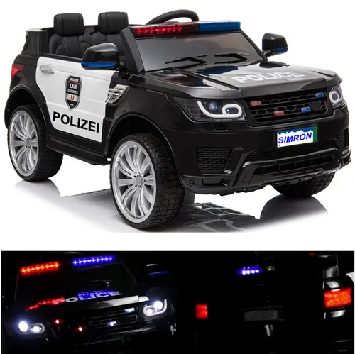 👮🏻 POLIZEI Kinderauto mit Funkgerät
