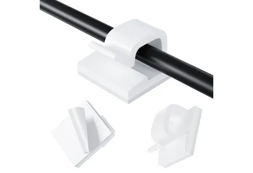 Wellgro Kabelführung Kabelhalter selbstklebend (180-St)