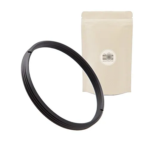 M39 M42 ∞ Adapterring Objektiv M39 auf Gehäuse M42 (M39x1 – M42x1) Adapter 100% Metall Ring Adapterring für Kamera Silber 42 mm M-42 39 mm M-39