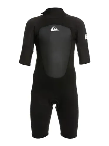 Quiksilver Neoprenanzug 2/2mm Prologue schwarz - Neoprenanzug für optimale Bewegungsfreiheit und Komfort, ideal für Wassersportler zwischen 148-155 cm und 41-46 kg.