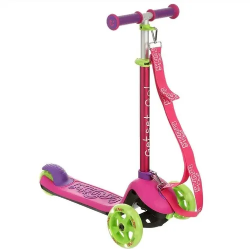 Trunki Faltroller, rosa, für Kinder von 2-6 Jahren - Roller für Kinder mit dreirädrigem Design für maximale Stabilität und Sicherheit. Ideal für Abenteuer und aktiven Lebensstil. Leicht und tragbar, perfekt für Reisen.