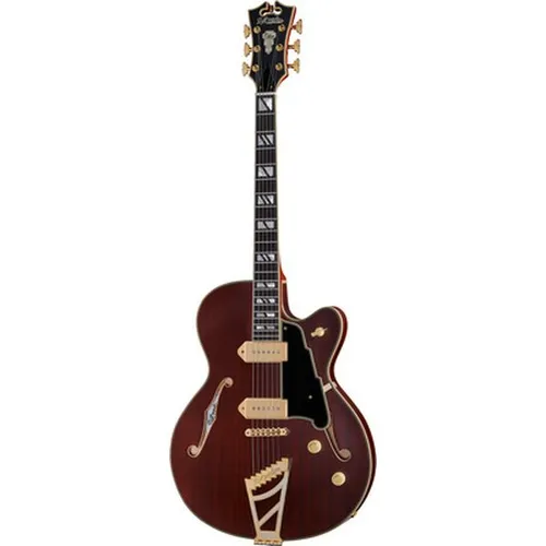 Deluxe 59 Satin Trans Wine E-Gitarre