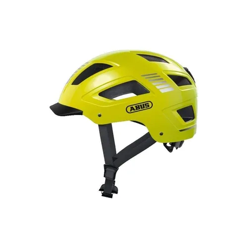 ABUS Unisex Fahrradhelm Signal Yellow, L (56-61 cm) in gelb von ABUS