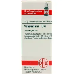 Sanguinaria D 4 Globuli 10 g