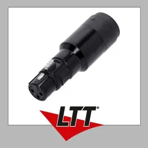 Adam Hall Connectors 4 STAR A XF3 SM4 - Adapter XLR female -> 4-Pol Lautsprecher Steckverbinder male