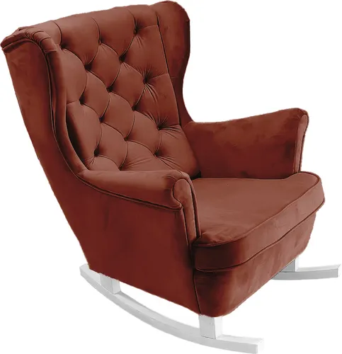 DomoHome Relaxsessel Armlehnensessel Armlehnen Fernsehsessel Loungesessel Polstersessel Couchsessel Armsessel Chair Wohnzimmersessel Ohrensessel | 102x81x95cm | Burgundy_29833