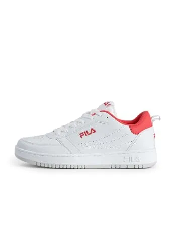 FILA Damen REGA wmn Sneaker, White-Calypso Coral, 39 EU von FILA