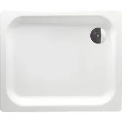 Duschwanne EDURA Rechteck 900x40x750 mm Stahl-Emaille, weiß von LAUFEN