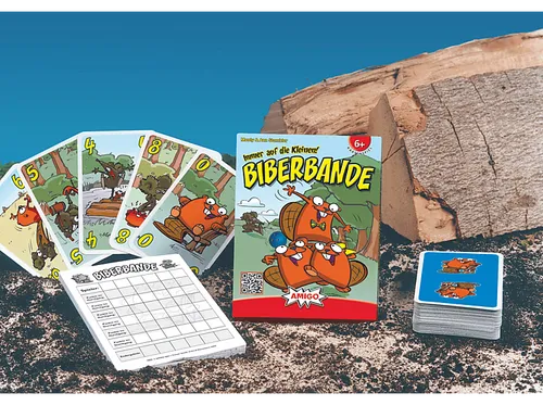Biberbande, Kartenspiel