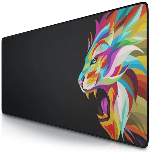 Titanwolf Gaming Mauspad, 900x400, Color Lion abwaschbar rutschfest