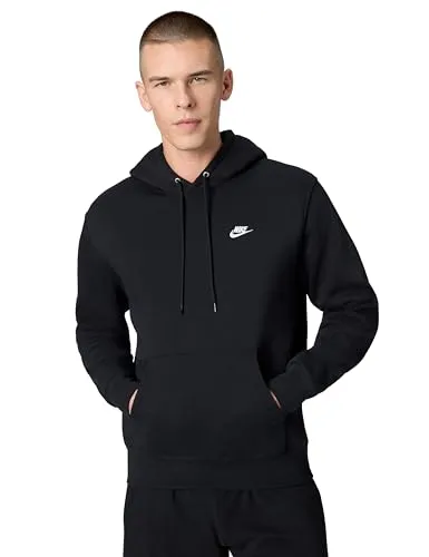 NIKE Herren Shirt Club Fleece - Shirts & Tops - Klassischer Hoodie aus superweichem Fleece für optimalen Tragekomfort und lässigen Style.