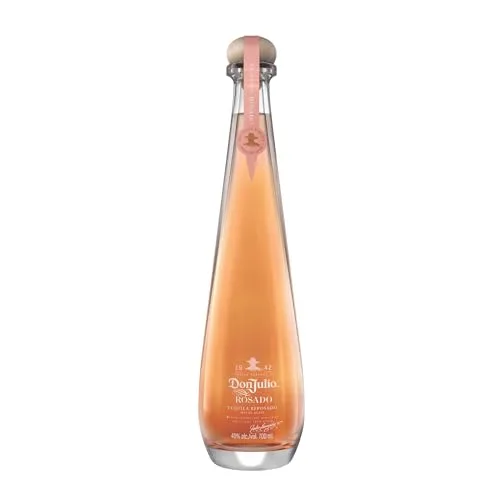 Don Julio Rosado Tequila 700 ml - Luxuriöser Tequila aus Mexiko, veredelt in Ruby-Portweinfässern für süße Frucht- und Karamellnoten. Ideal für besondere Anlässe und Tequila-Liebhaber.