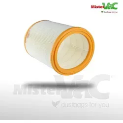 MisterVac Lamellenfilter Ersatzfilter für Wap Turbo 1001 - Sonstige Reinigungsgeräte, hochwertiger Filter für optimale Saugleistung und Motorenschutz, einfach zu installieren ohne zusätzliche Verriegelung.