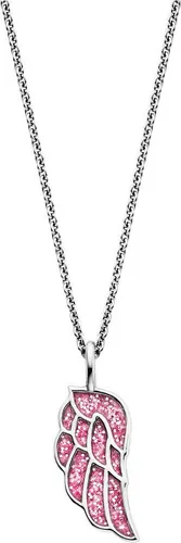 Herzengel Kette mit Anhänger Glitzerflügel HEN-GLITTERWING - Ketten mit Anhänger, filigrane Kette mit beschützendem Flügel-Anhänger, ideal für Kinder und perfekt kombinierbar mit anderen Schmuckstücken.
