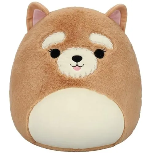 Squishmallows Chloeyana der Terrier 40 cm Plüschtier - Kuscheliges FuzzAMallows Stofftier, ideal zum Schmusen und Spielen, perfekt für Kinder und Sammler!