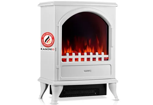 KAMINIO Elektrokamin LENI - 3D-Flammeneffekt & 1800W Heizung - Elektrokamin LENI von KAMINIO mit realistischem 3D-Flammeneffekt, ideal für gemütliche Abende. Plug & Play, sicher für Familien und CO₂-neutral mit Ökostrom.