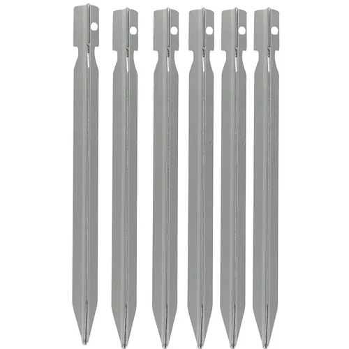 Vaude Zelt Heringe, Zeltheringe ultraleicht, 6 Stück, X-peg 18 cm / 6 Pack