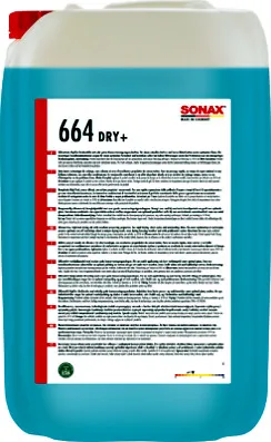 SONAX SX GlanzTrockner 25 L - Praktischer 25 L Kanister für kraftfahrzeugfreundliches Trocknen, sorgt für streifenfreien Glanz und ist ideal für professionelle Anwendungen.