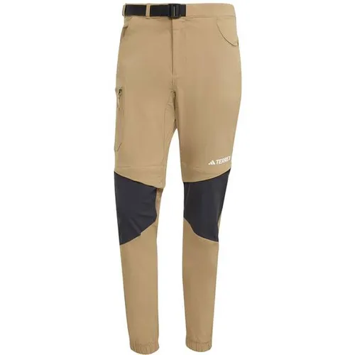 ADIDAS Herren Hose TERREX Utilitas Hiking Zip-Off in grau von adidas