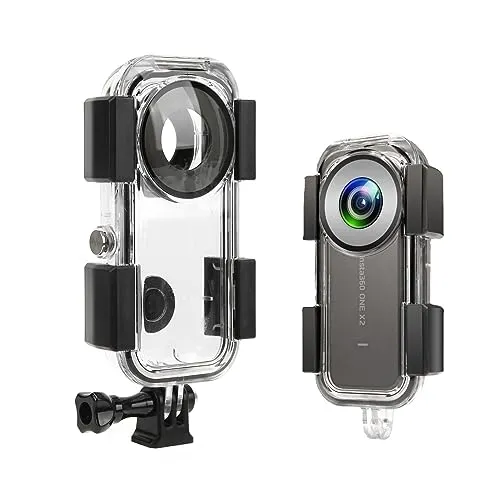 Yunseity 40 M Wasserdichtes Gehäuse für ONE X2, Tauchgehäuse-Schutzhülle für Unterwasser-Tauchfotografie