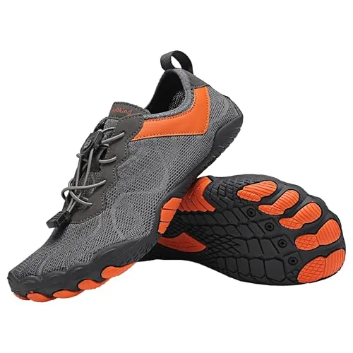 Freiluftkind Das Original – Kokoda rutschfeste Barfußschuhe (Dunkelgrau, EU 40) – Ideal für jedes Abenteuer - Entdecke den Kokoda Barfußschuh: Mit rutschfester Sohle für sicheren Halt und flexiblem Design für natürlichen Bewegungsraum. Perfekt für aktive Tage und ein angenehmes Tragegefühl.