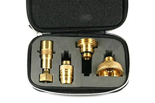 Tankflaschenadapter Set Etui