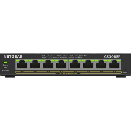 NETGEAR GS308EP PoE Switch von NETGEAR
