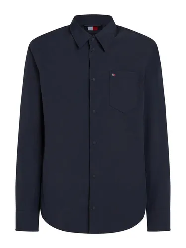 Tommy Hilfiger Hemdjacke LW PACKABLE SHIRT JACKET mit Brusttasche
